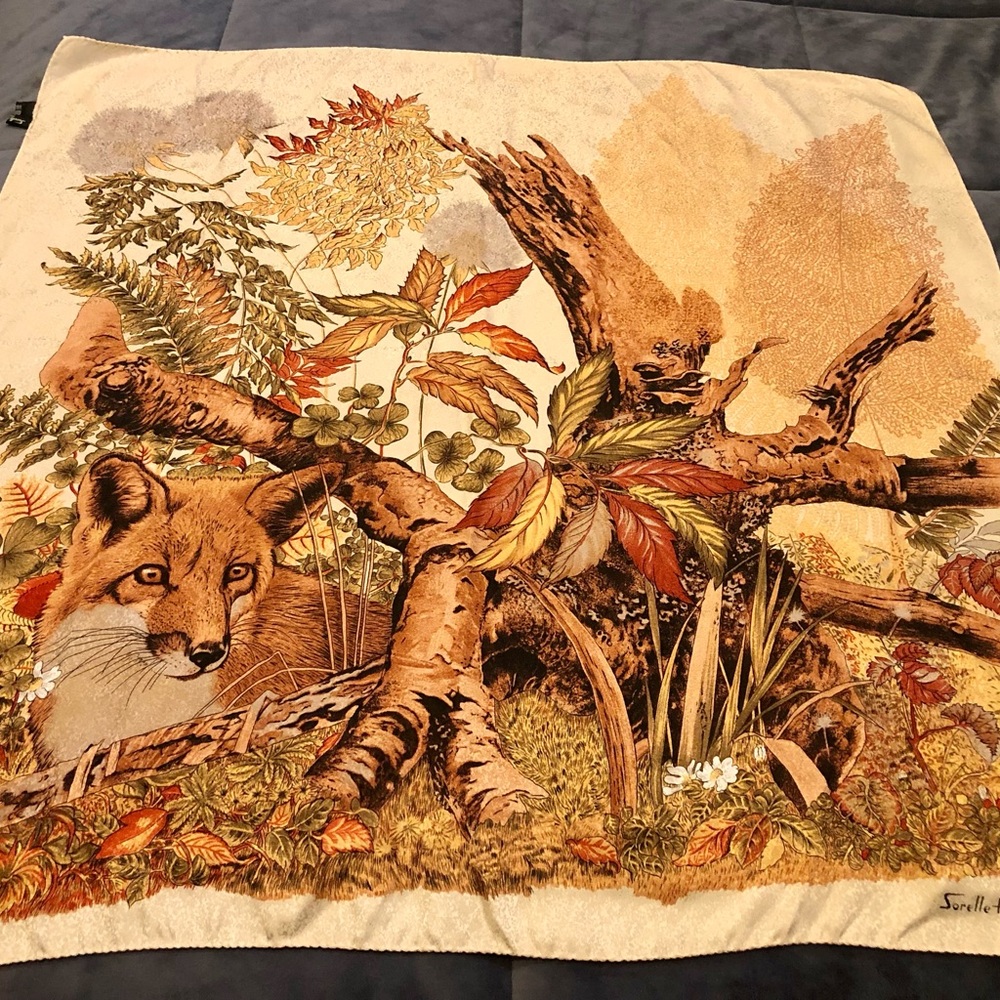 Sorelle Fontana Roma Silk Scarf Italy